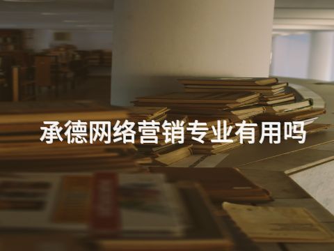 承德網絡營銷專業有用嗎(圖1) 承德網絡營銷專業有用嗎(圖1)