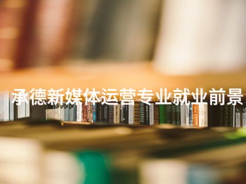 承德新媒體運營專業就業前景(圖1) 承德新媒體運營專業就業前景(圖1)