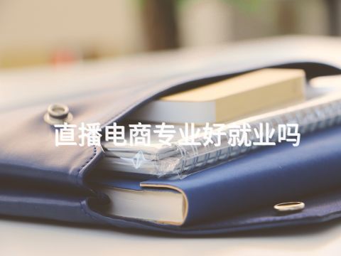 直播電商專業好就業嗎(圖1) 直播電商專業好就業嗎(圖1)