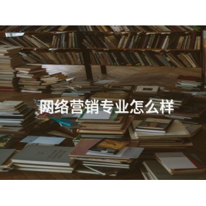 網絡營銷專業怎么樣