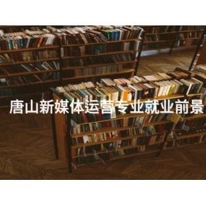 唐山新媒體運營專業就業前景