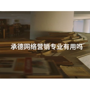 承德網(wǎng)絡(luò)營銷專業(yè)有用嗎