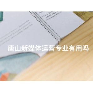 唐山新媒體運(yùn)營專業(yè)有用嗎