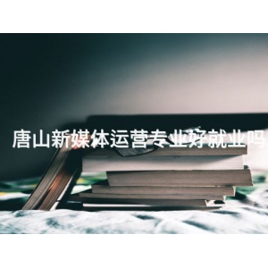 唐山新媒體運營專業好就業嗎